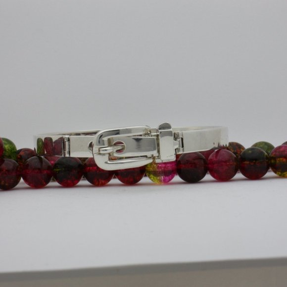 Gucci Silver Belt Buckle Bracelet - Picture 6 of 12